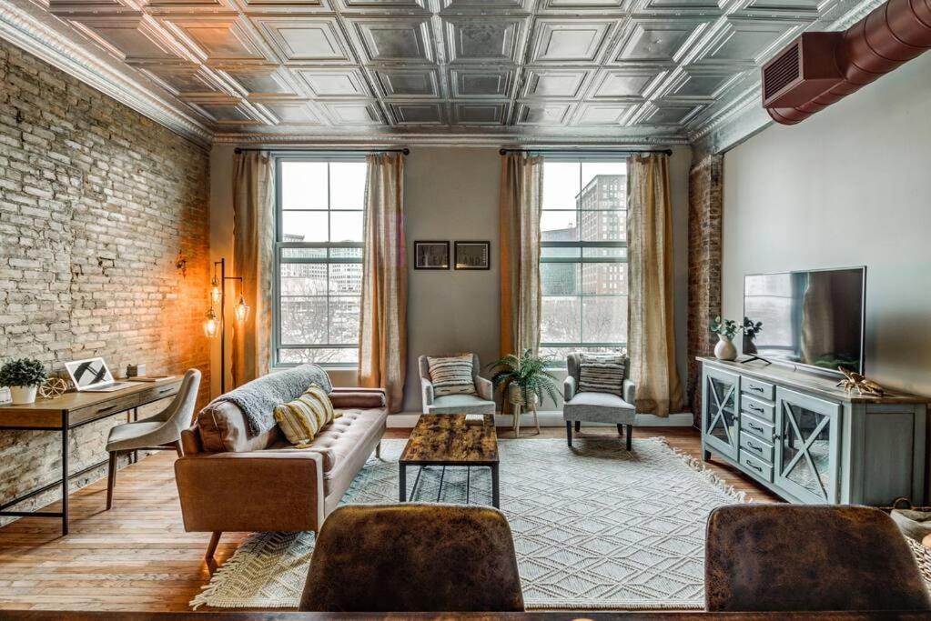 Good Vibes Loft - Dt Cle Walk To All The Stadiums Cleveland Exterior foto